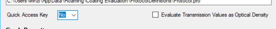 Select quick access Key